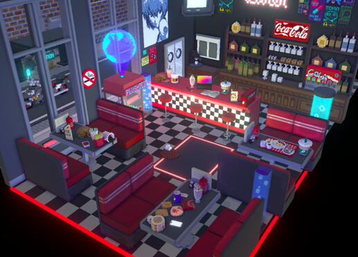 RetroByte Diner, Opal Center, Nebulascope