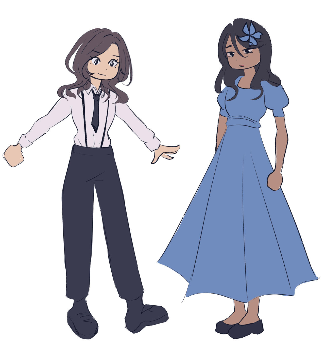 BlueVirus Formal Event Doodle