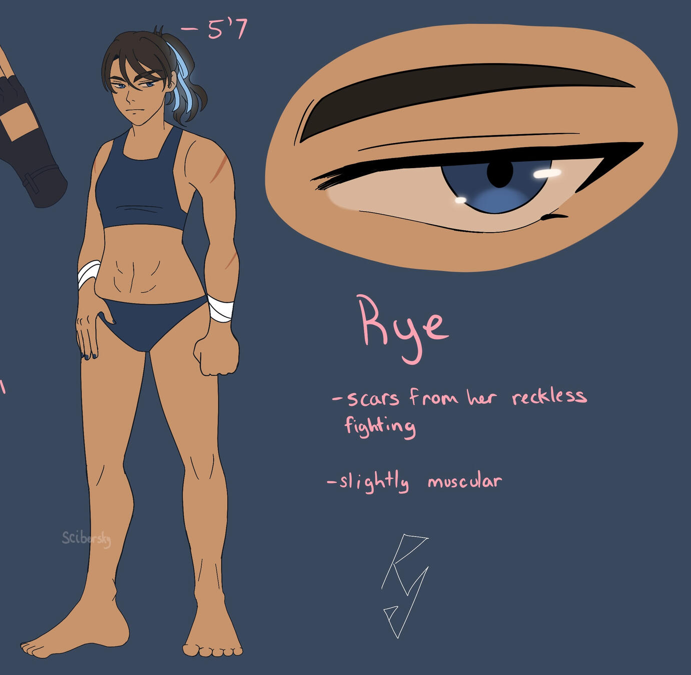 Rye ref close up