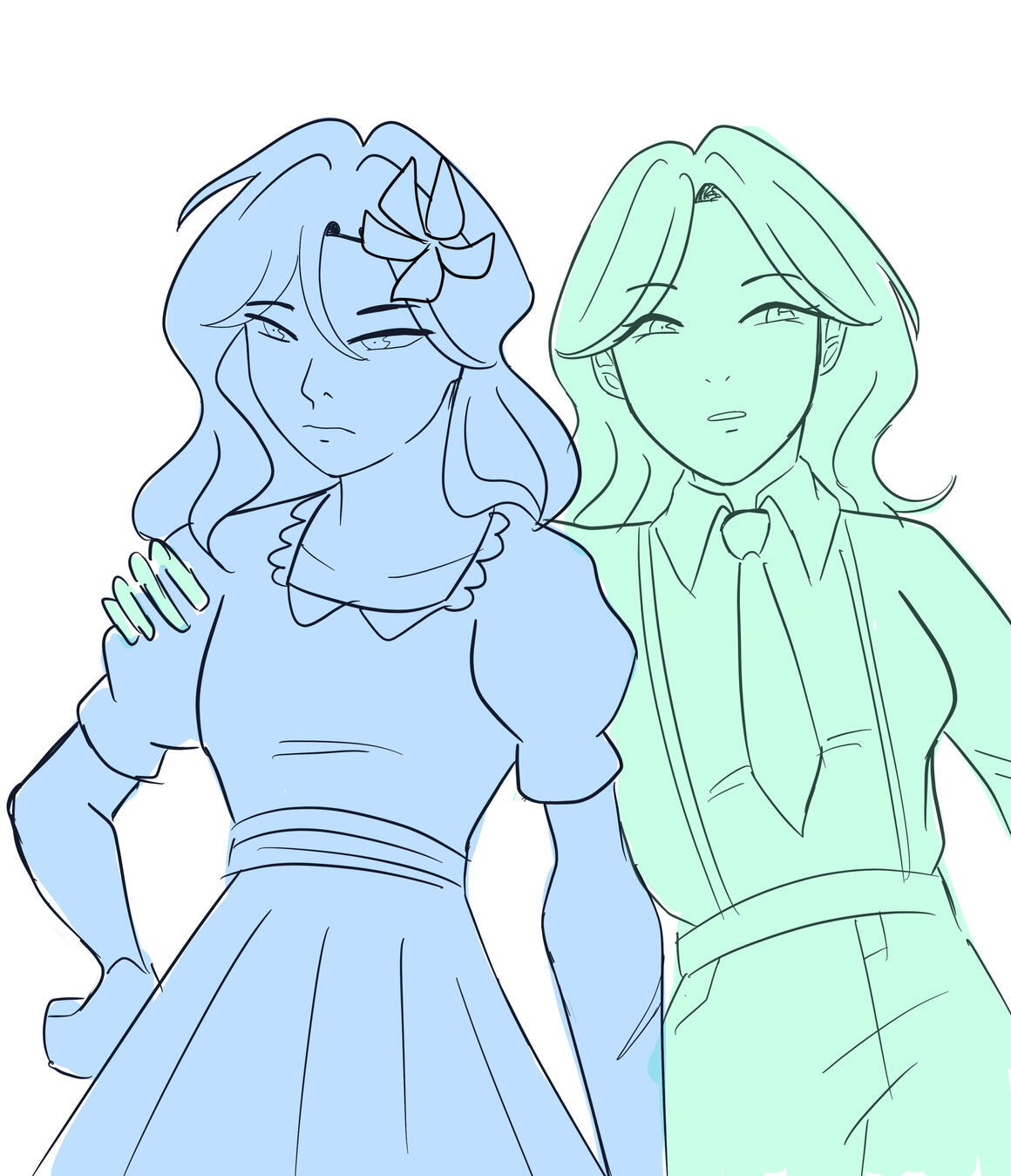 BlueVirus Formal Event Doodle
