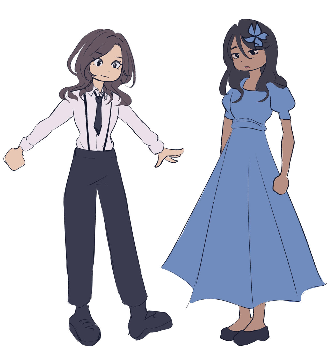 BlueVirus Formal Event Doodle