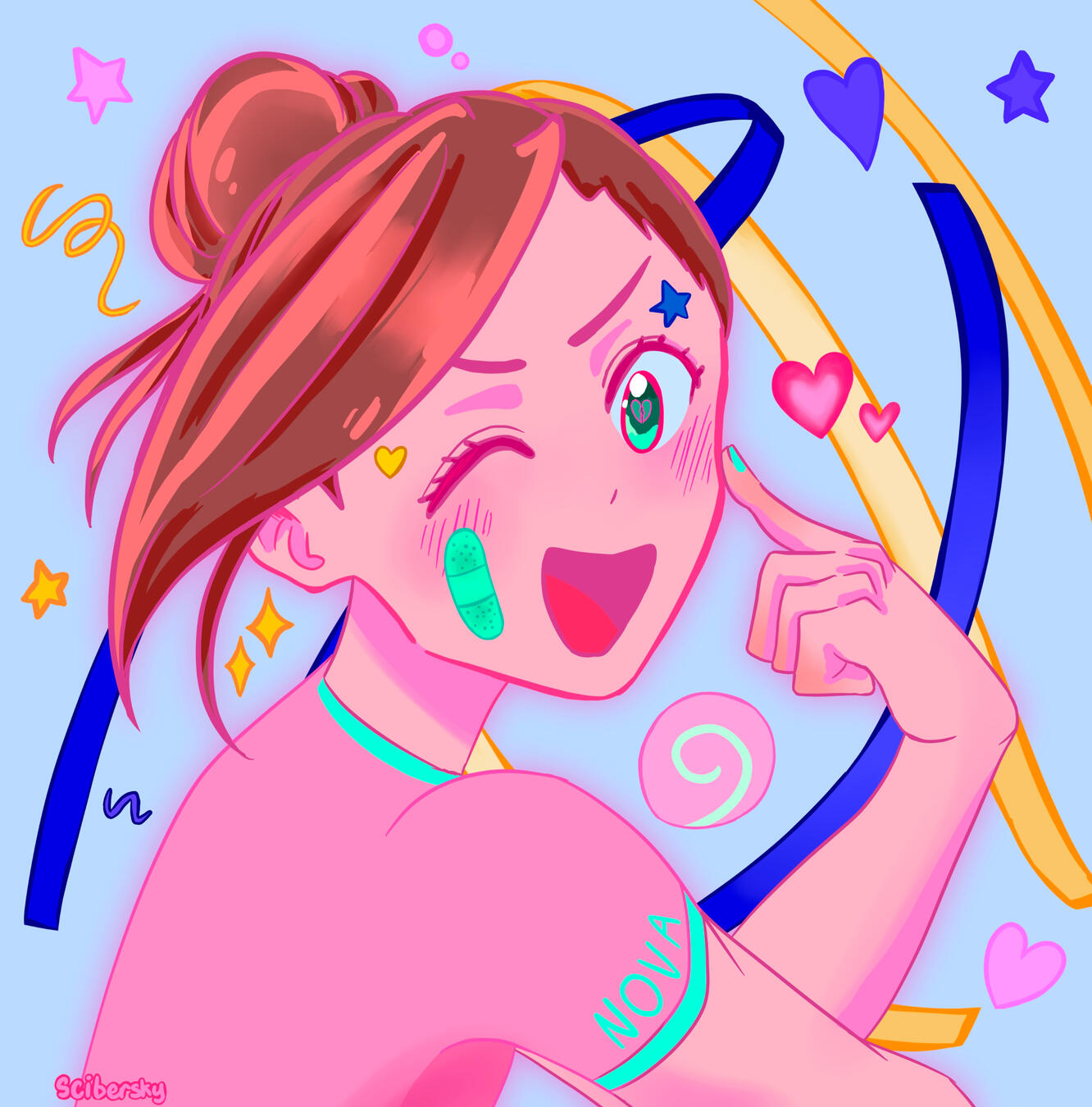 Haneul in vivinos art style study