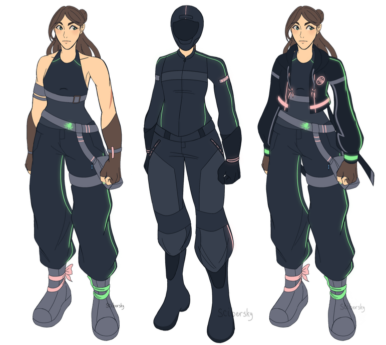 Haneul Character Design