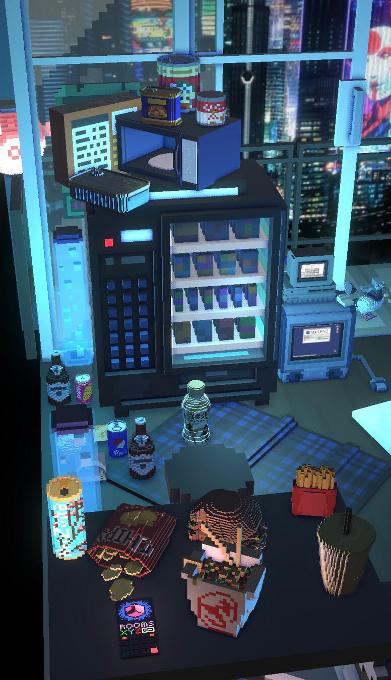 Rye eats a lot of microwave/take out food